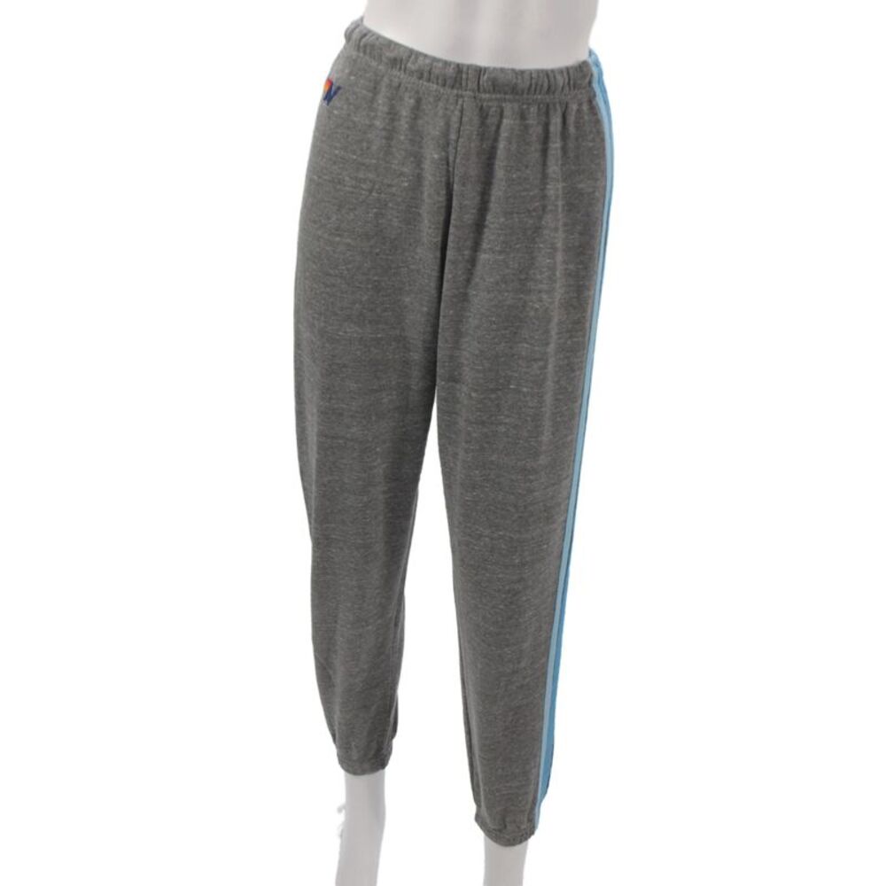 Aviator Nation Unisex Gray Jogger Sweatpants Drawstring Size XS